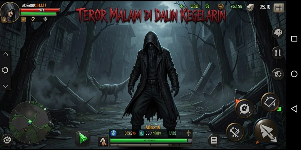 Gameplay menakutkan dengan suasana horor yang kental.