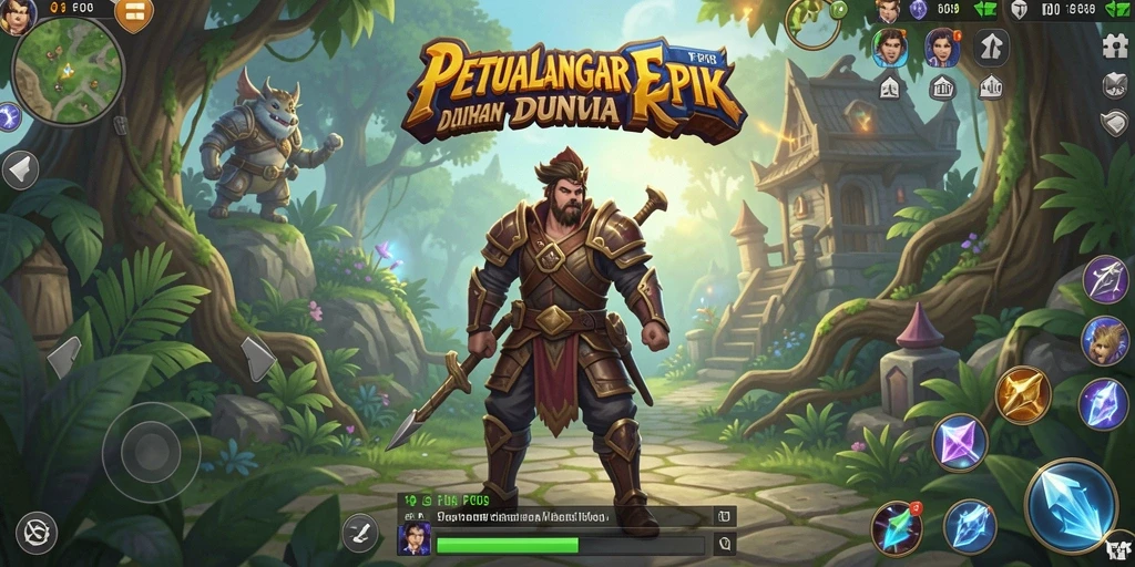 Tampilan gameplay RPG FO8 yang mengasyikkan dan mendebarkan.