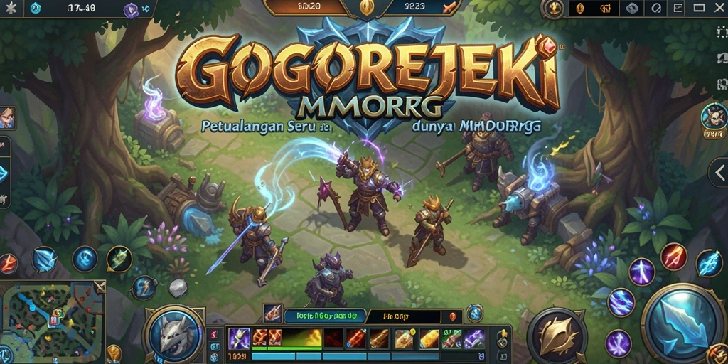 Gameplay GOGOREJEKI yang mendebarkan dan penuh tantangan.