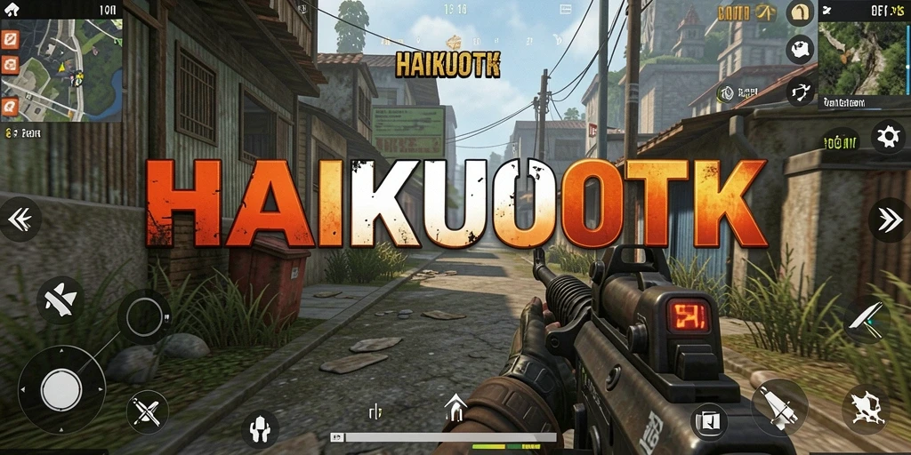 Tampilan gameplay HAIKUOTK yang menakjubkan dan menegangkan.