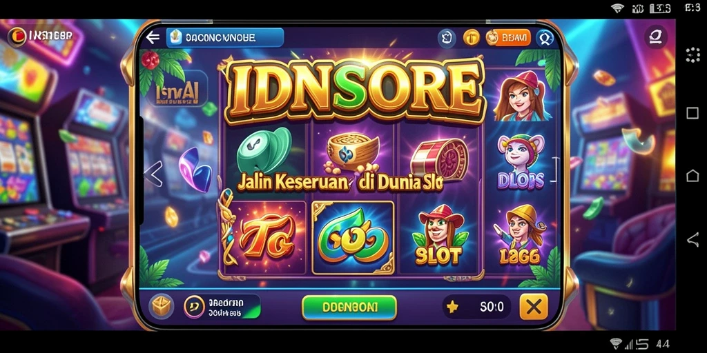 Screenshot gameplay menampilkan mesin slot yang menarik dan interaktif.