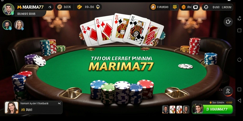 Tampilan gameplay MARIMA77 yang seru dan menyenangkan.
