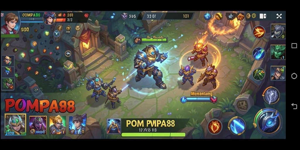 Tangkapan layar gameplay POMPA88 yang menarik dan penuh aksi.