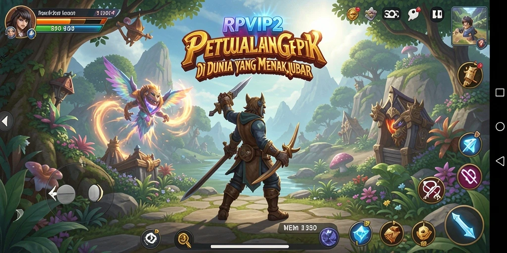 Tampilan petualangan seru dan menegangkan di RPVIP2.